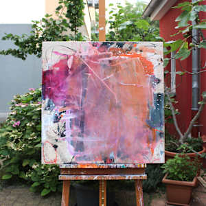 PALE PINK MORNING by Daniela Schweinsberg  Image: In daylight