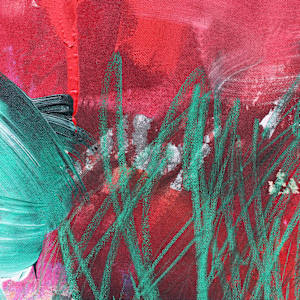 OF LUSCIOUS RED AND SAPPY GREEN by Daniela Schweinsberg  Image: Detail