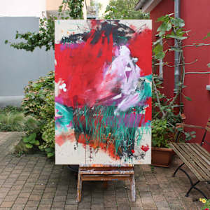 OF LUSCIOUS RED AND SAPPY GREEN by Daniela Schweinsberg  Image: In daylight