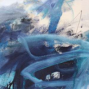 WINTERWUNDERLAND - GLETSCHERBLAU by Daniela Schweinsberg  Image: Detail