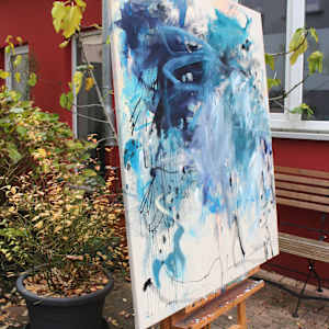 WINTERWUNDERLAND - GLETSCHERBLAU by Daniela Schweinsberg  Image: From the left