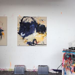 DON'T YOU THINK LIFE IS CRAZY? by Daniela Schweinsberg  Image: In the studio