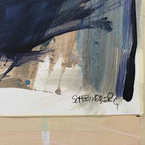 TOUGH TIMES II by Daniela Schweinsberg  Image: Detail with signature
