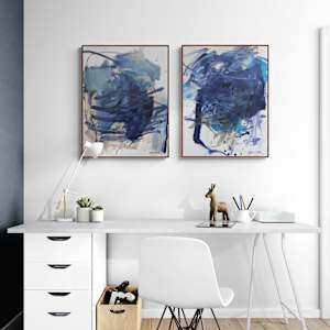 TOUGH TIMES III by Daniela Schweinsberg  Image: Interior example together with "TOUGH TIMES II"