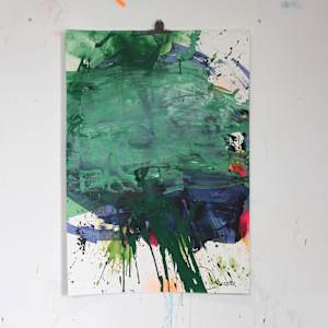 DON'T EXPECT LIFE TO MAKE SENSE #23 by Daniela Schweinsberg  Image: In the studio