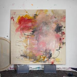 GESTURAL WHISPERS by Daniela Schweinsberg  Image: In the studio