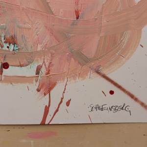 UNKNOWN ENTITY II by Daniela Schweinsberg  Image: Detail, signature