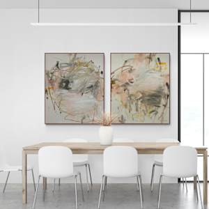 DUALITY II by Daniela Schweinsberg  Image: Interior example  together with "DUALITY I"