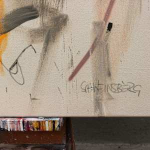 DUALITY II by Daniela Schweinsberg  Image: Detail; signature