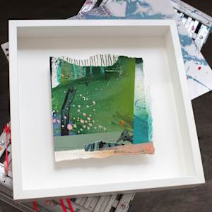 ABSTRACT SNAPSHOTS - URBAN JUNGLE V by Daniela Schweinsberg  Image: In the studio