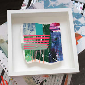 ABSTRACT SNAPSHOTS - URBAN JUNGLE VI by Daniela Schweinsberg  Image: In the studio