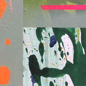 ABSTRACT SNAPSHOTS - URBAN JUNGLE VIII by Daniela Schweinsberg  Image: Detail