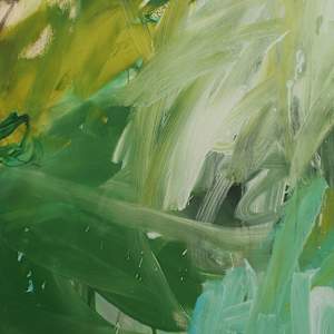 I KNOW THAT SOMETHING GOOD IS GONNA HAPPEN by Daniela Schweinsberg  Image: Detail