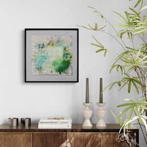 SNATCHES OF A CONVERSATION WITH ART (#10) by Daniela Schweinsberg  Image: Interior example