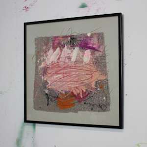 SNATCHES OF A CONVERSATION WITH ART (#11) by Daniela Schweinsberg  Image: Studio view