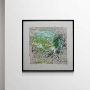 SNATCHES OF A CONVERSATION WITH ART (#12) by Daniela Schweinsberg