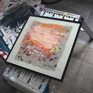 SNATCHES OF A CONVERSATION WITH ART (#13) by Daniela Schweinsberg  Image: In the studio