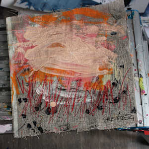 SNATCHES OF A CONVERSATION WITH ART (#13) by Daniela Schweinsberg  Image: unframed