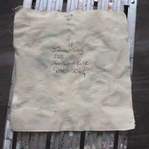 SNATCHES OF A CONVERSATION WITH ART (#14) by Daniela Schweinsberg  Image: Back