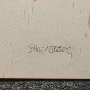 SOFT BLOOM, SHARP ARMOR by Daniela Schweinsberg  Image: Detail, signature