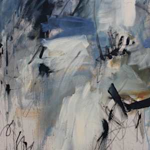 REVELING IN BLUE #1 by Daniela Schweinsberg  Image: Detail