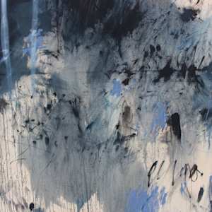 REVELING IN BLUE #2 by Daniela Schweinsberg  Image: Detail