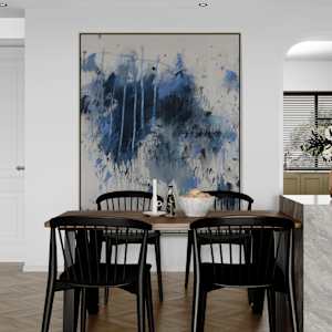 REVELING IN BLUE #2 by Daniela Schweinsberg  Image: Interior example