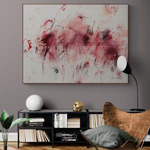 SELF-PORTRAIT IN RED by Daniela Schweinsberg  Image: Interior example