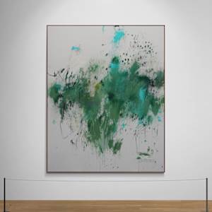 IM MOOSGRÜN (WRAPPED IN MOSSGREEN) by Daniela Schweinsberg