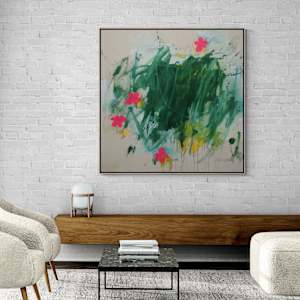 BLUMENWIESE III by Daniela Schweinsberg  Image: Interior example