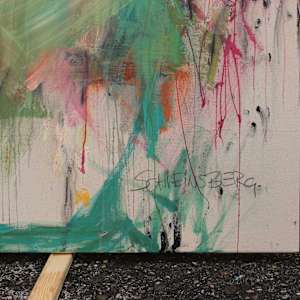 SUMMER'S HEART (MAXIMUM LUSH) by Daniela Schweinsberg  Image: Detail, signature