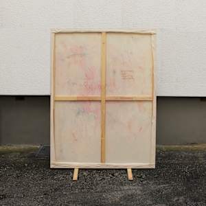 CRIMSON SCRIBBLES (PROCESS OVER PLAN) by Daniela Schweinsberg  Image: Back