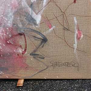 UNKNOWN ENTITY IV by Daniela Schweinsberg  Image: Detail, signature