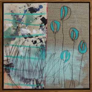 SOW WHAT? 9 by Daniela Schweinsberg  Image: Full frontal, framed