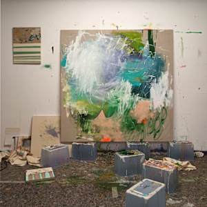 Just Breathe 2 by Daniela Schweinsberg  Image: Studio view, in progress