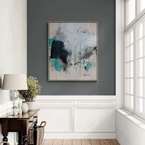 Tilted Composition (Form, Fragment, Gesture) 1 by Daniela Schweinsberg  Image: Interior example