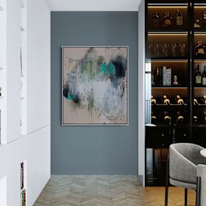 Tilted Composition (Form, Fragment, Gesture) 2 by Daniela Schweinsberg  Image: Interior example