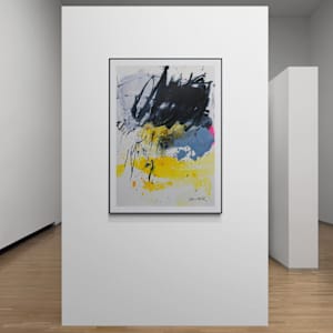 Three Colors Rain (Or: Rain, felt) by Daniela Schweinsberg, Image 1.