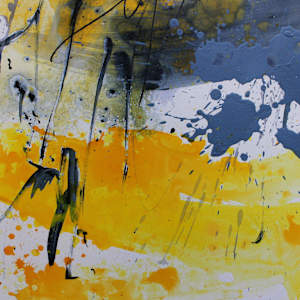 Three Colors Rain (Or: Rain, felt) by Daniela Schweinsberg  Image: Detail