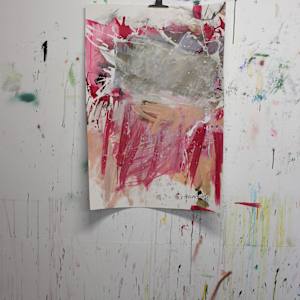 Pink Is an Attitude 1 by Daniela Schweinsberg  Image: Studio view