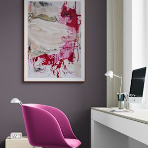 Pink Is an Attitude 2 by Daniela Schweinsberg  Image: Interior example