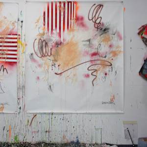 She Paints Outside the Lines II by Daniela Schweinsberg, Image 2.