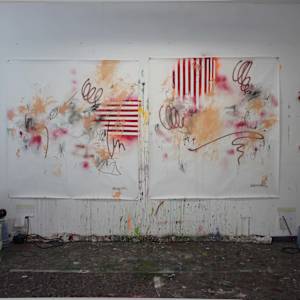She Paints Outside the Lines II by Daniela Schweinsberg, Image 9.