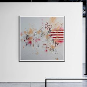 She paints outside the lines III by Daniela Schweinsberg, Image 1.