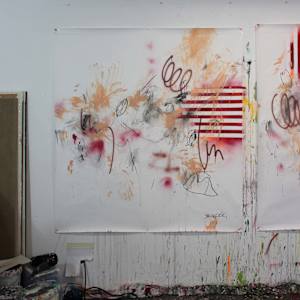 She Paints Outside the Lines III by Daniela Schweinsberg, Image 2.