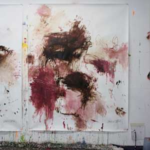 She Paints Outside the Lines IV by Daniela Schweinsberg, Image 6.