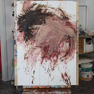 She Paints Outside the Lines VII by Daniela Schweinsberg, Image 3.