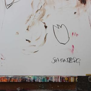 She Paints Outside the Lines VIII by Daniela Schweinsberg, Image 3.