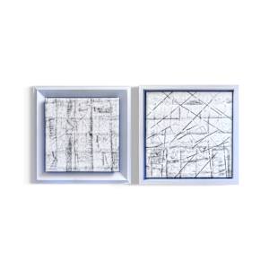 Untitled 24/25 & 25/25 (diptych) by Toni Vallance