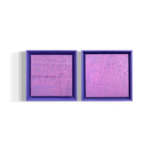 Untitled 26/25 & 27/25 (diptych) by Toni Vallance